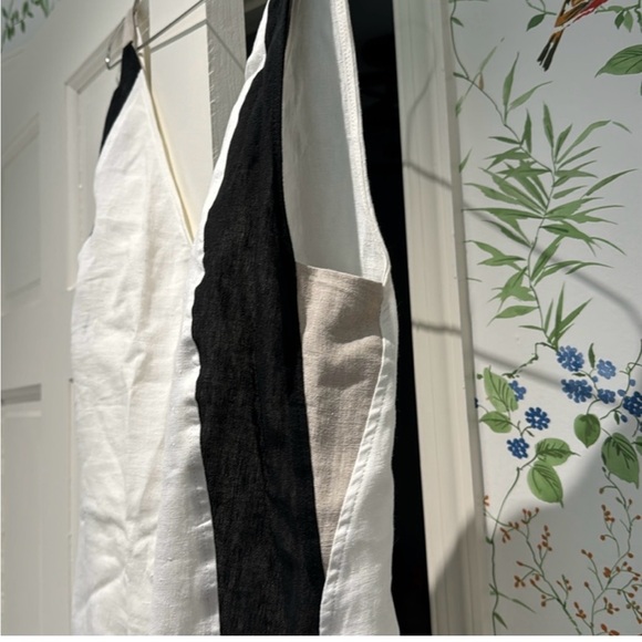 Zara - Massimo Dutti Black and White Maxi Dress - Picture 6 of 8